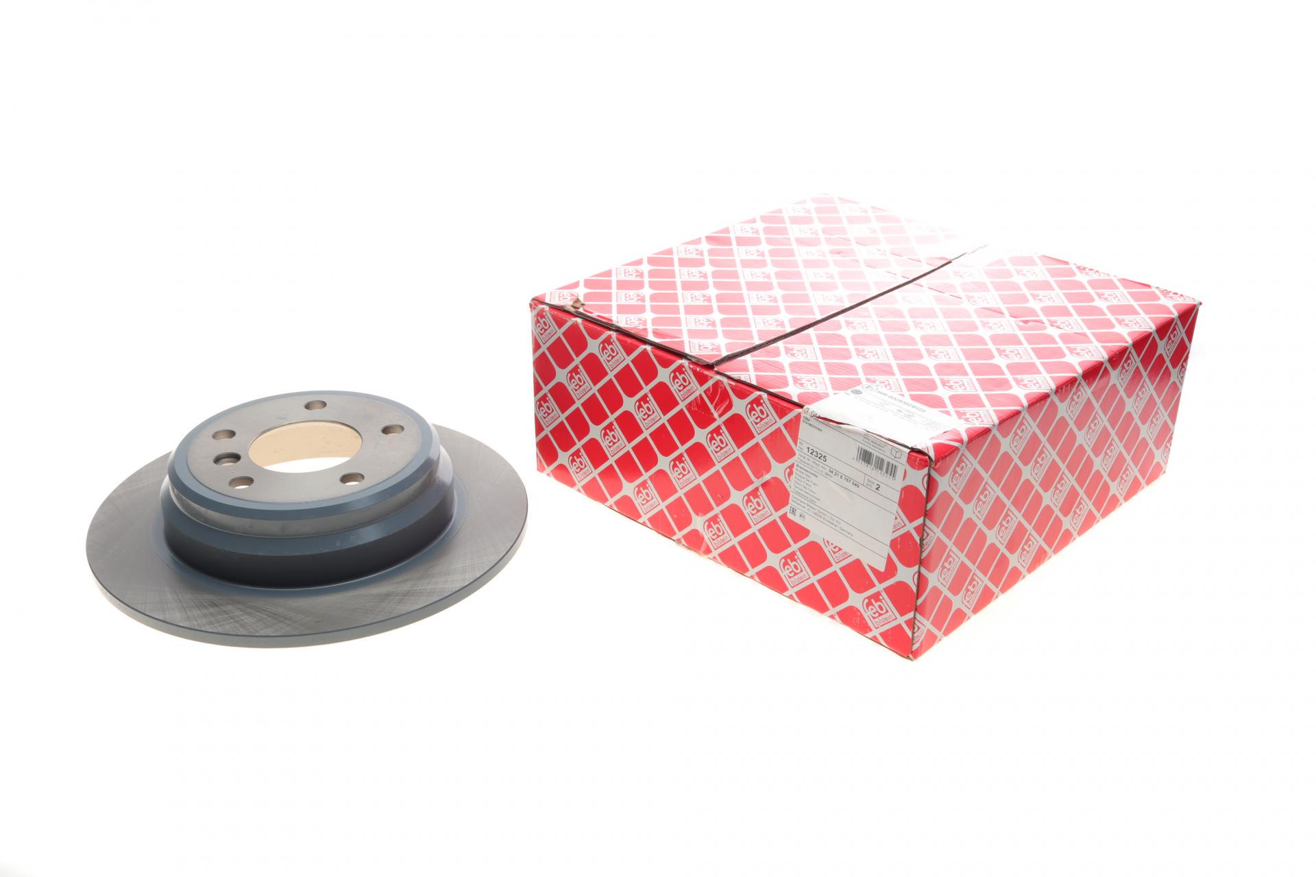 Диск тормозной задний FEBI BILSTEIN для BMW 5 E39 2.0-2.5 95-03 с покрытием полный 298x10 мм (12325)