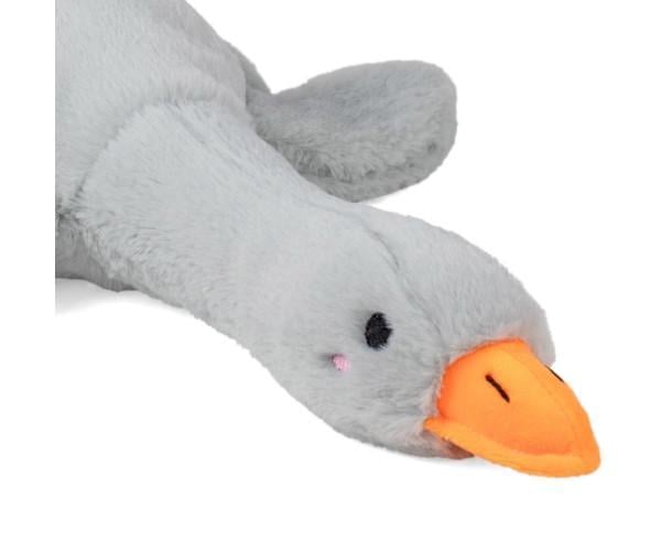 М'яка іграшка подушка Гусь-обнімусь 70 см Сірий (ftlx-1064) - фото 3 М'яка іграшка подушка Гусь-обнімусь 70 см Сірий (ftlx-1064) - фото 3