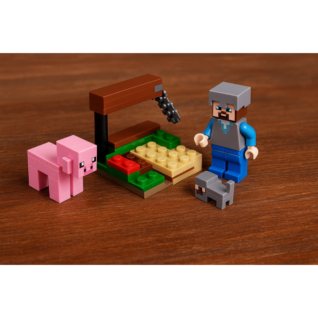 Набор игровой Minecraft Бойцовская арена 41 эл. (29332259) - фото 3