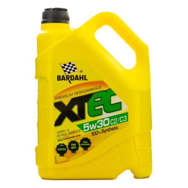 Моторна олива Bardahl XTEC 5W30 C2/C3 SN/CF 5 л (33073) - фото 1 Моторна олива Bardahl XTEC 5W30 C2/C3 SN/CF 5 л (33073) - фото 1