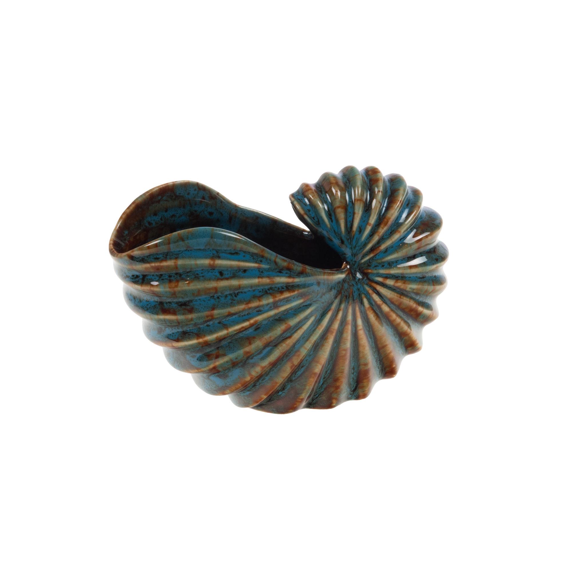 Конфетница керамическая AMADEUS Ракушка Синий (1975) Конфетница керамическая AMADEUS Ракушка Синий (1975)