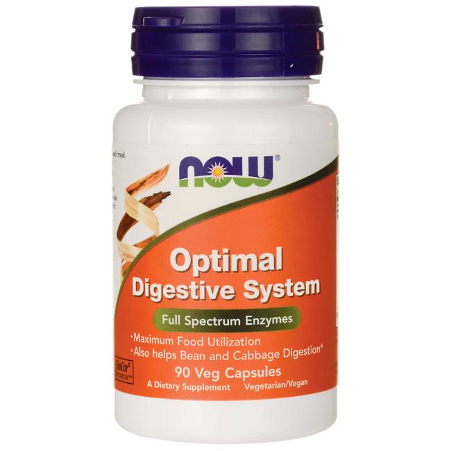 Травні ферменти NOW Foods Optimal Digestive System 90 Veg Caps