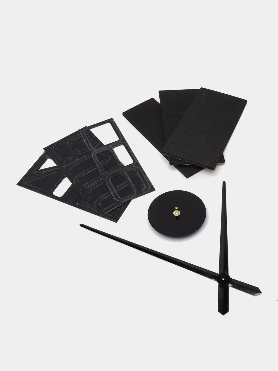 Часы настенные 3D Черные (533265e0) - фото 3