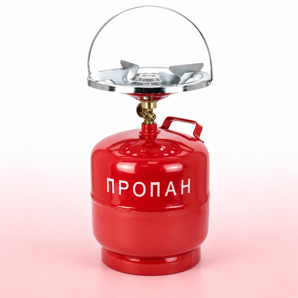Балон газовий Sigma в комплекті з пальником 8 л Балон газовий Sigma в комплекті з пальником 8 л