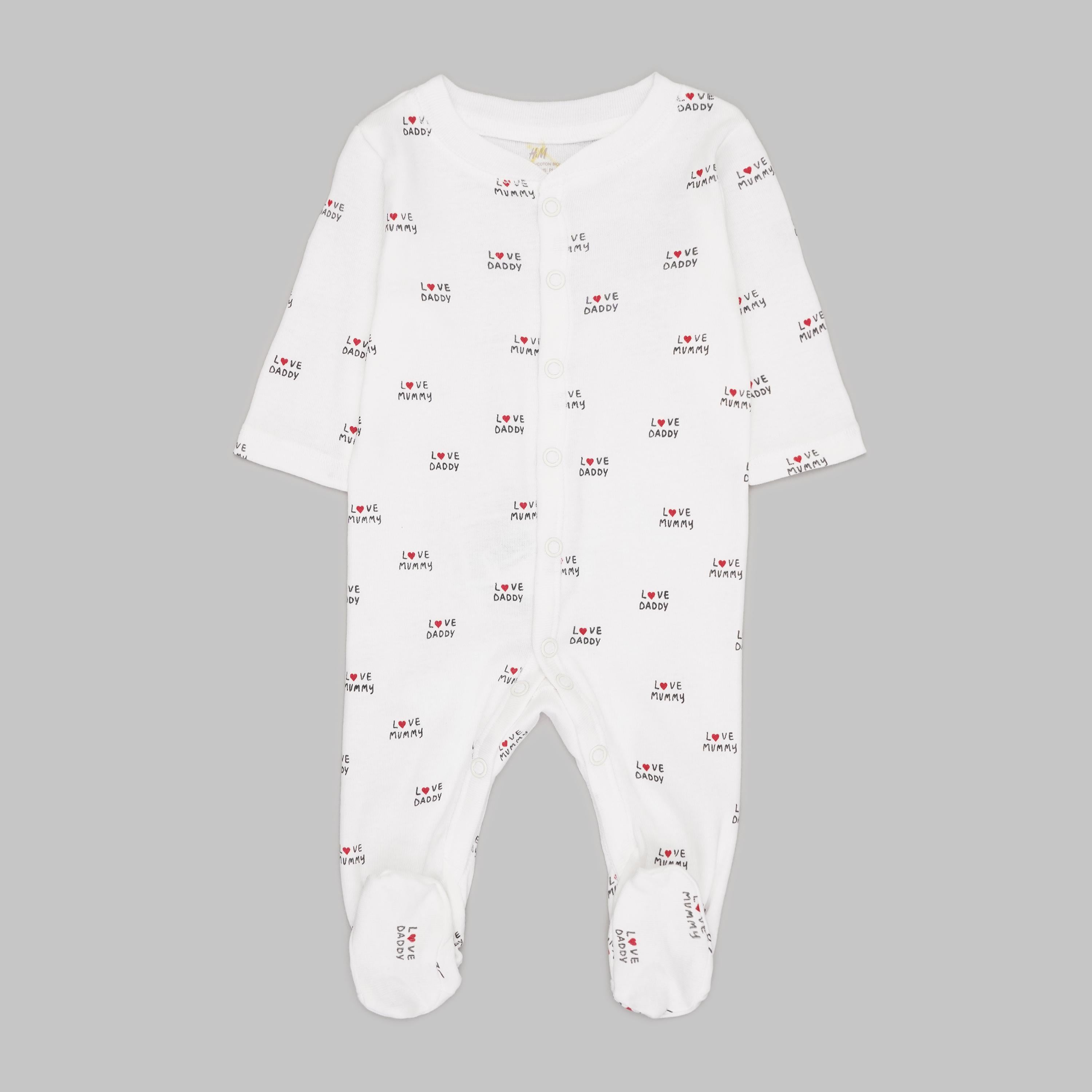 Боді H&M Напис 50 см Білий (X2710932175)