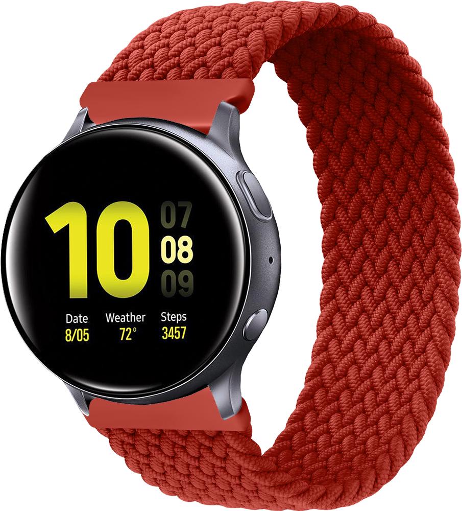 Ремешок Solo Loop для Galaxy Watch Active 2 40/44 мм (135 мм) Red (20926)
