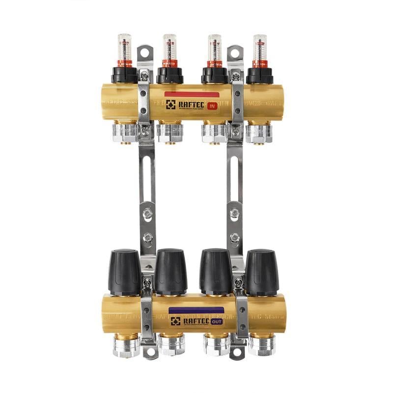 Коллектор Raftec Gold LCR-1.4 с расходомерами и евроконусами (56997) - фото 1 Коллектор Raftec Gold LCR-1.4 с расходомерами и евроконусами (56997) - фото 1