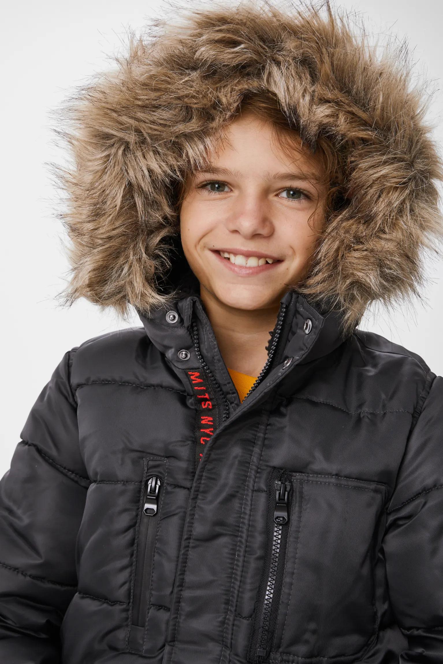 Куртка для хлопчика зимова C&A 146 см Black (21325901) - фото 3 Куртка для хлопчика зимова C&A 146 см Black (21325901) - фото 3
