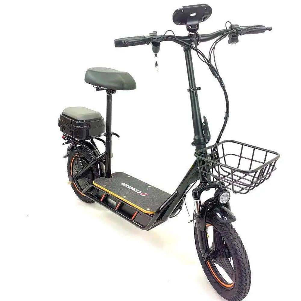 Электроскутер городской 50 км/ч Cruiser E-Bike 14" 1000W 48V 24Ah (35436975)