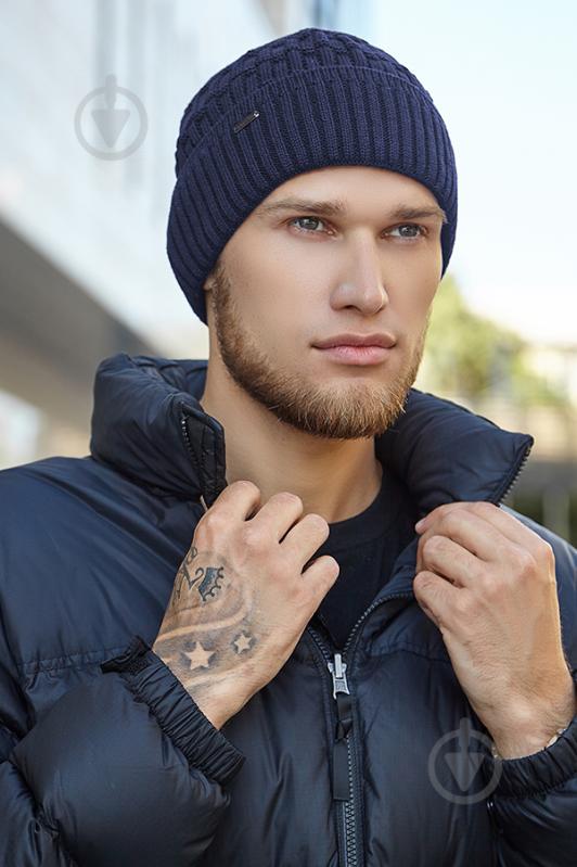 Мужская шапка «Сильвер» Braxton джинсовый 56-59