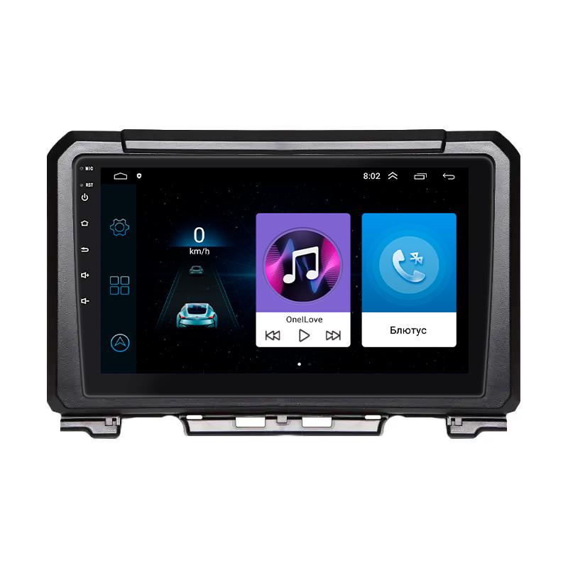 Магнитола штатная Lesko для Suzuki Jimny III Restyling 1 2005-2012 9" 1/16Gb Wi-Fi GPS Base