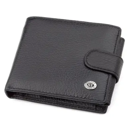 Кошелек мужской ST Leather 18334 ST102 кожа Черный