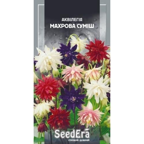 Семена цветов Аквилегия Махровая смесь Семейный сад 0,1 г (CS-09114)