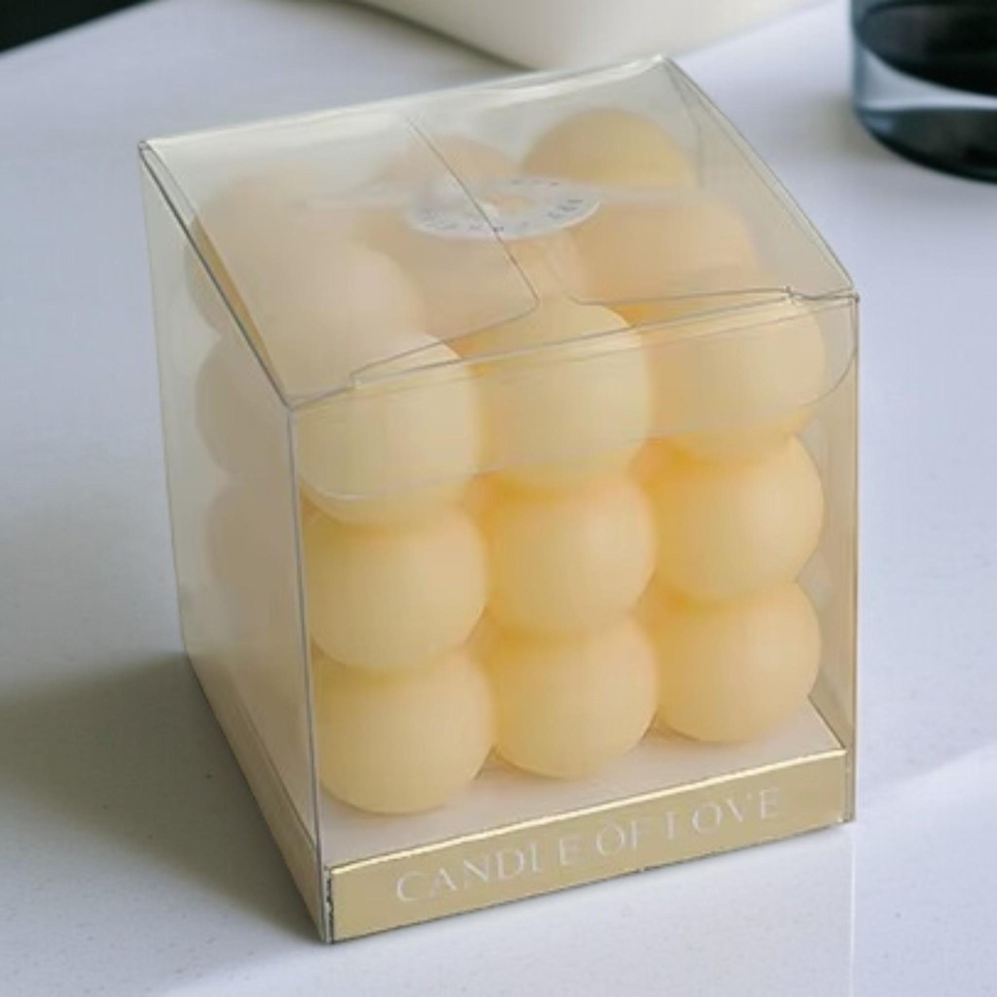 Свічка бульбашково-кубічна Du Song Сир жовтий (00018) - фото 4