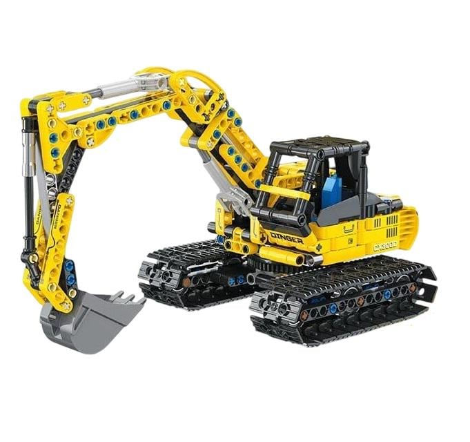 Констуктор Construction Vehicle 399 деталей/рухливі елементи Black/Yellow (158490)
