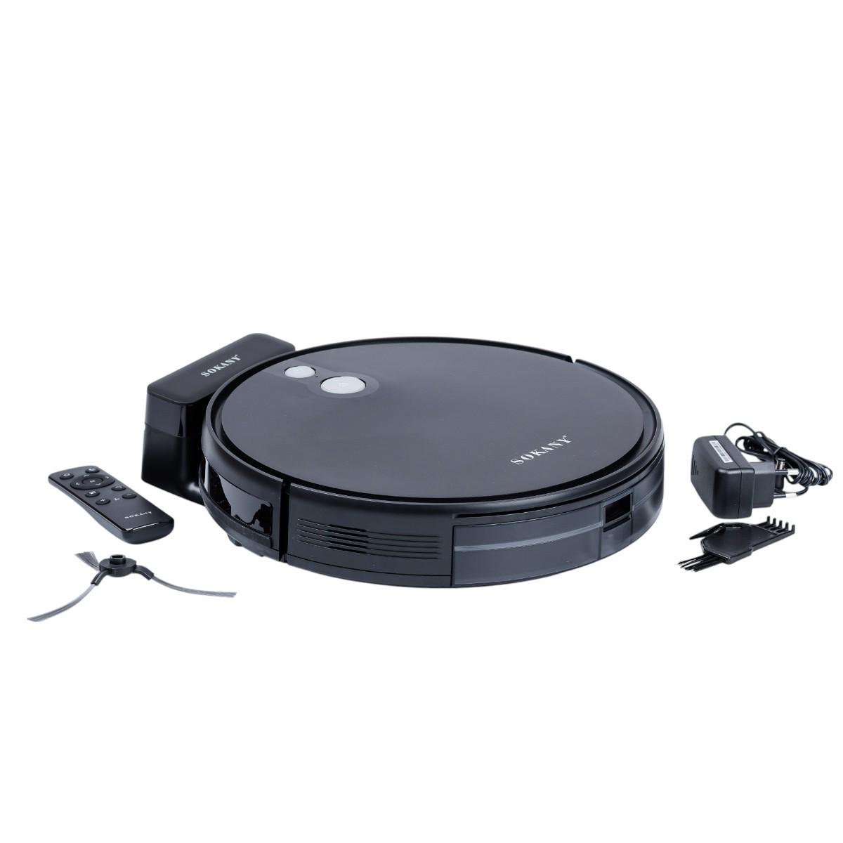 Робот-пылесос Sokany Черный (SK-13016B) - фото 4 Робот-пылесос Sokany Черный (SK-13016B) - фото 4
