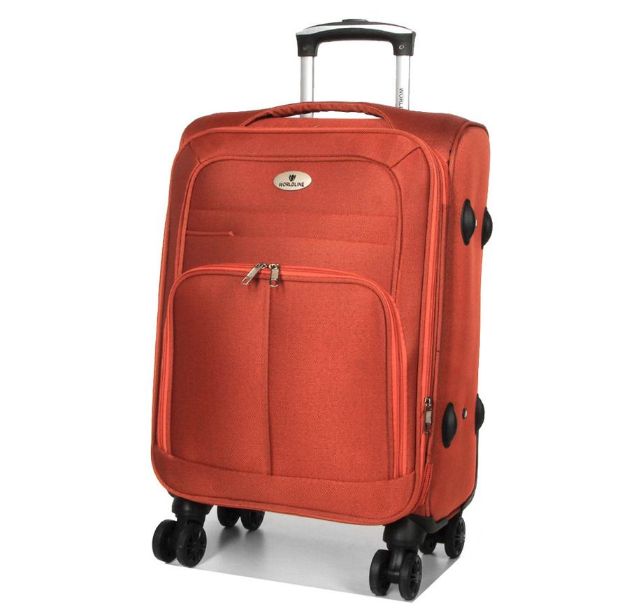 Чемодан маленький AIRTEX Worldline 619 ручная кладь S Оранжевый