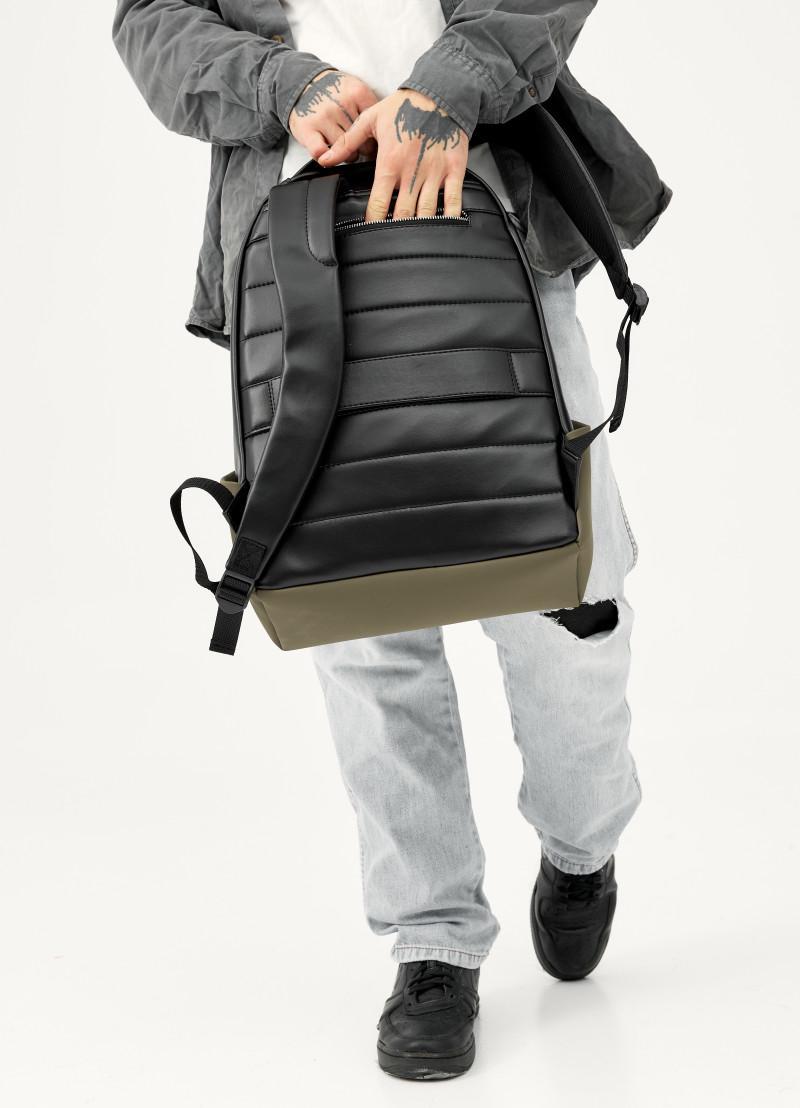 Рюкзак мужской Sambag Zard Dart Черный из Хаки (24460001) - фото 3