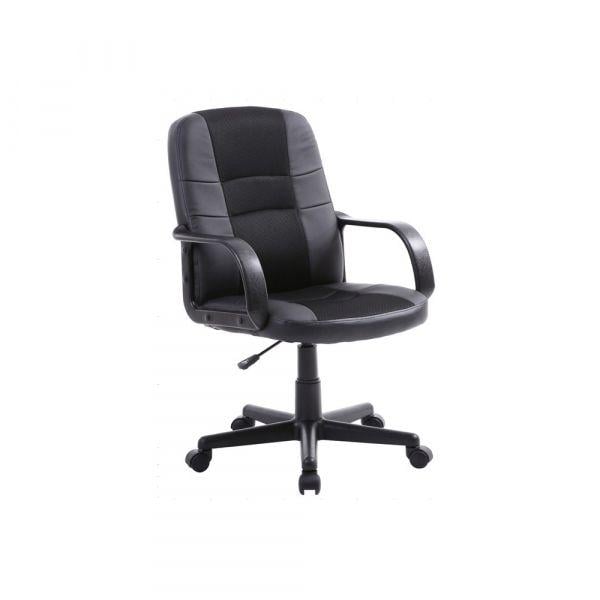 Кресло офисное Richman Крафт Пластик Пиастра Черный (1637213)