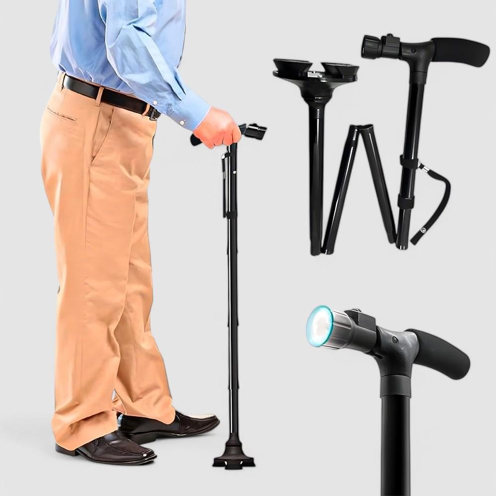 Тростина для ходьби Trusty Cane телескопічна регульована з ліхтариком - фото 6