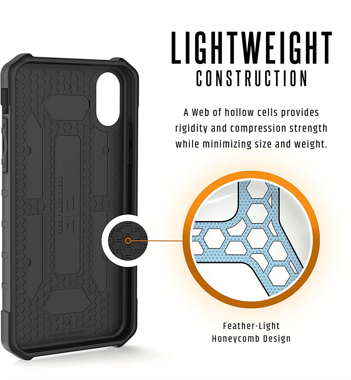 Чехол противоударный милитари UAG Pathfinder IPHX-A-BK для Iphone X/XS (5.8") Black - фото 5