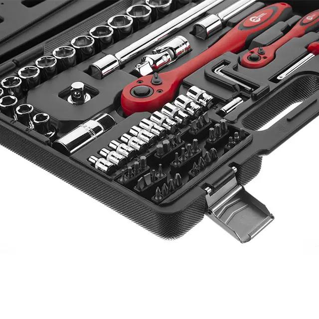 Набір Intertool ET-6072 72 од. головки і ключі 1/2" 1/4" Cr V (ET-6072) - фото 3 Набір Intertool ET-6072 72 од. головки і ключі 1/2" 1/4" Cr V (ET-6072) - фото 3