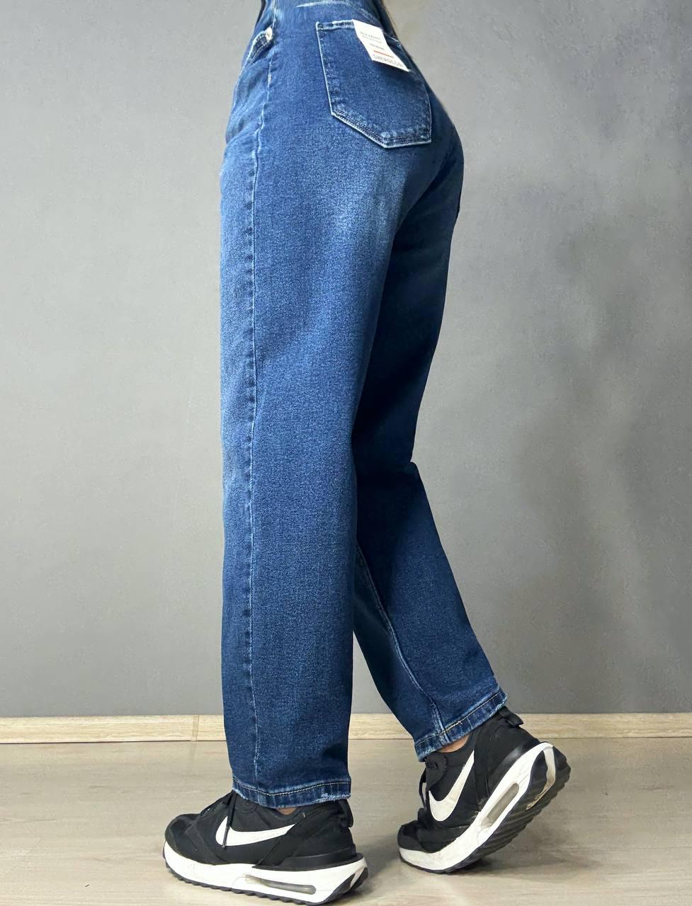 Джинси жіночі Sherocco 1295-1 Mom Relax великі розміри супер батал р. 46 Синій (5099) - фото 4 Джинси жіночі Sherocco 1295-1 Mom Relax великі розміри супер батал р. 46 Синій (5099) - фото 4