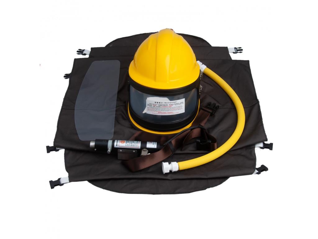 Шлем пескоструйный с регулятором температуры системы охлаждения (P-1802)