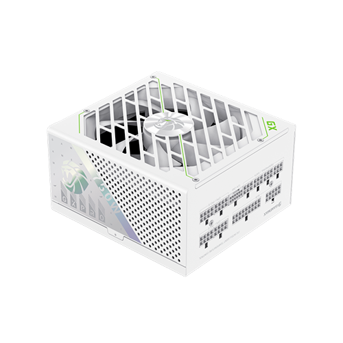 Блок питания GameMax GX PRO 750G WH Белый 750W ATX 3.1 модульный 80+ Gold 135 мм вентилятор для ПК (GX PRO 750G WH)