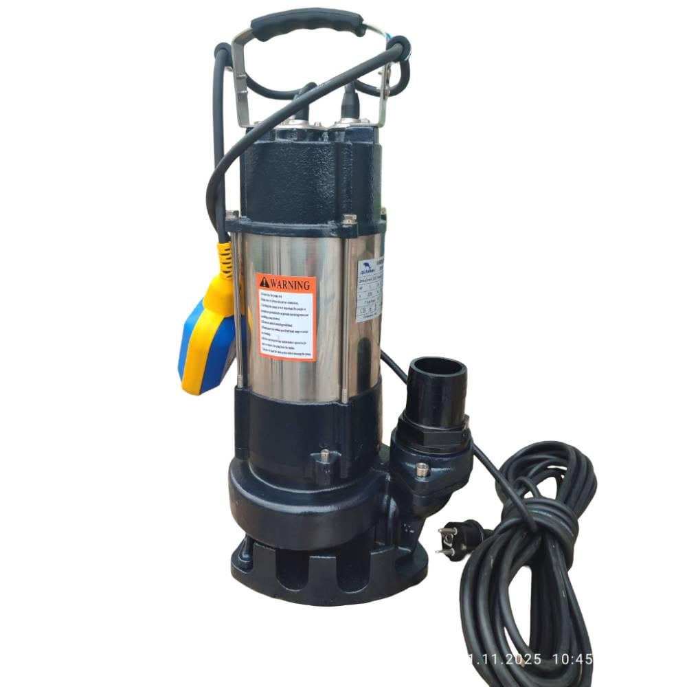 Насос фекальний Дельфін V 750 F (1798) - фото 2 Насос фекальний Дельфін V 750 F (1798) - фото 2