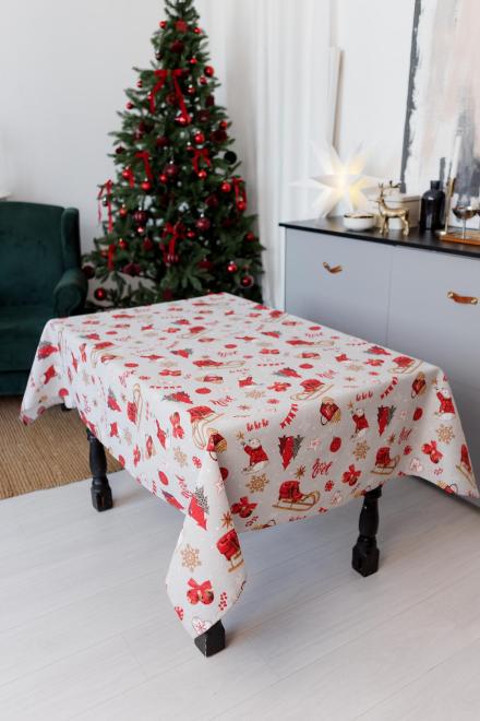 Скатертина Прованс Noel 120x136 см (42172) - фото 8 Скатертина Прованс Noel 120x136 см (42172) - фото 8