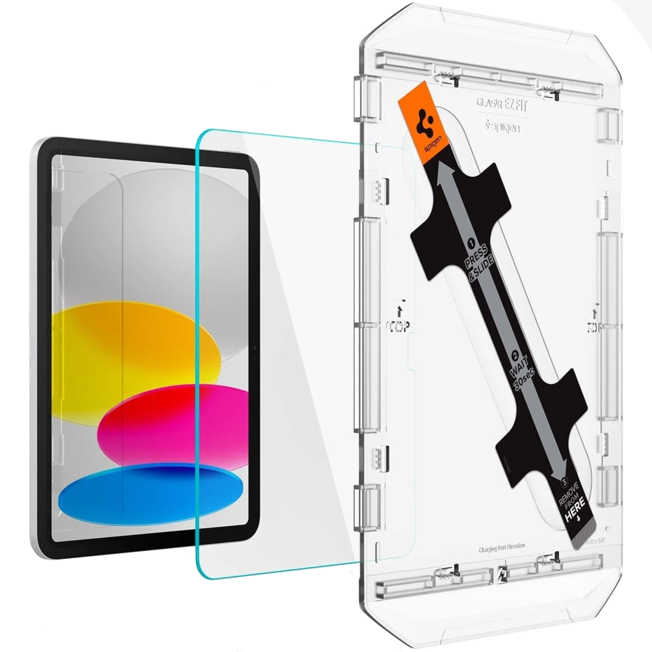 Защитное стекло Spigen Protective Glass Ez Fit for iPad 10.9 2022 (AGL05554) - фото 2