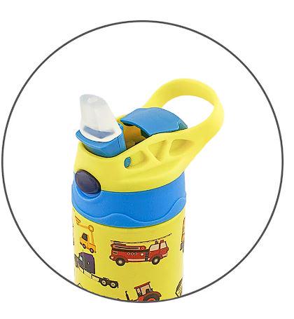 Термос-поильник детский с трубочкой Transport 350 мл (30167) - фото 3