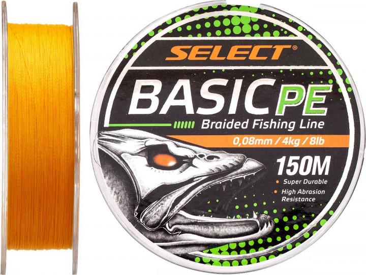 Шнур Select Basic PE 150 м 0,12 мм 5,6 кг 12lb - фото 1