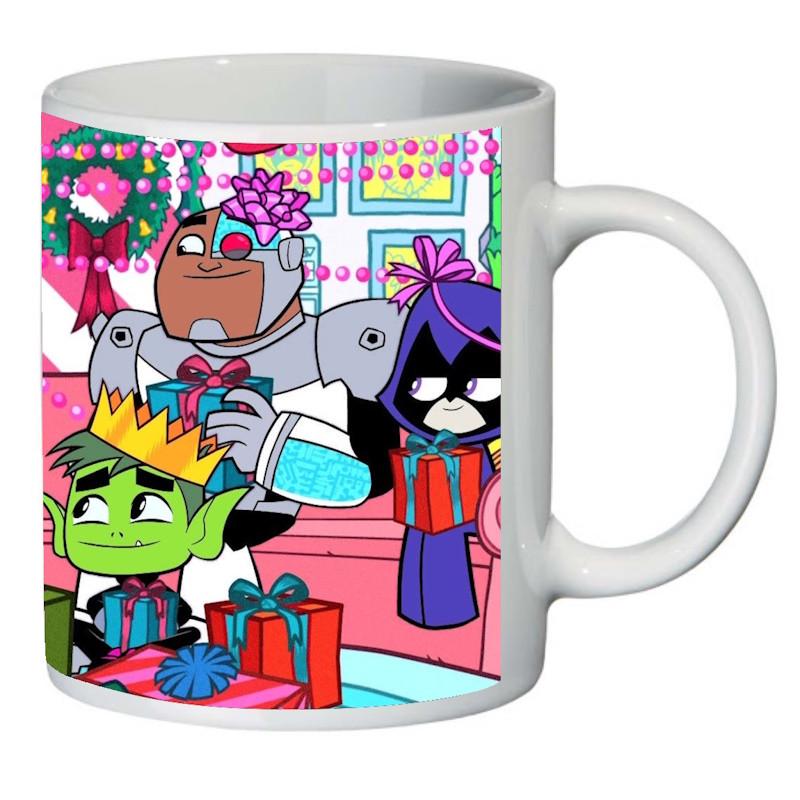 Чашка с принтом Юные титаны TT- 0011 (2181713247)