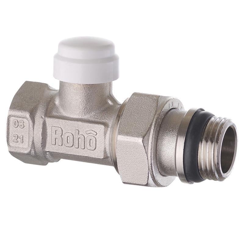 Кран радиаторный Roho R5261-050 1/2" прямой (RO0135)