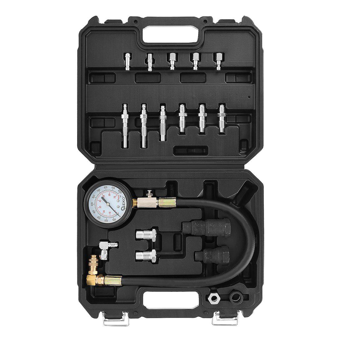 Компресометр для дизельних двигунів Geko G02510 0-70 бар в пластиковому кейсі (GEK_G02510) - фото 4