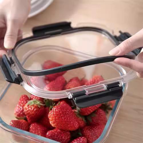 Набір скляних контейнерів для зберігання продуктів 12 шт. (30230631) - фото 3 Набір скляних контейнерів для зберігання продуктів 12 шт. (30230631) - фото 3