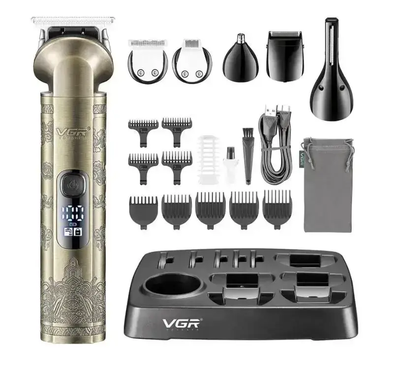 Тример для стрижки VGR V-109 з LED дисплеєм (V-109) - фото 2 Тример для стрижки VGR V-109 з LED дисплеєм (V-109) - фото 2