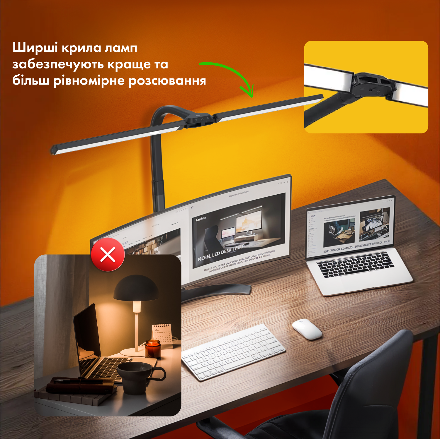 Настільная світлодіодна лампа-трансформер з пультом та регулюванням температури світла і яскравості Чорний (2LED-24W) - фото 8 Настільная світлодіодна лампа-трансформер з пультом та регулюванням температури світла і яскравості Чорний (2LED-24W) - фото 8