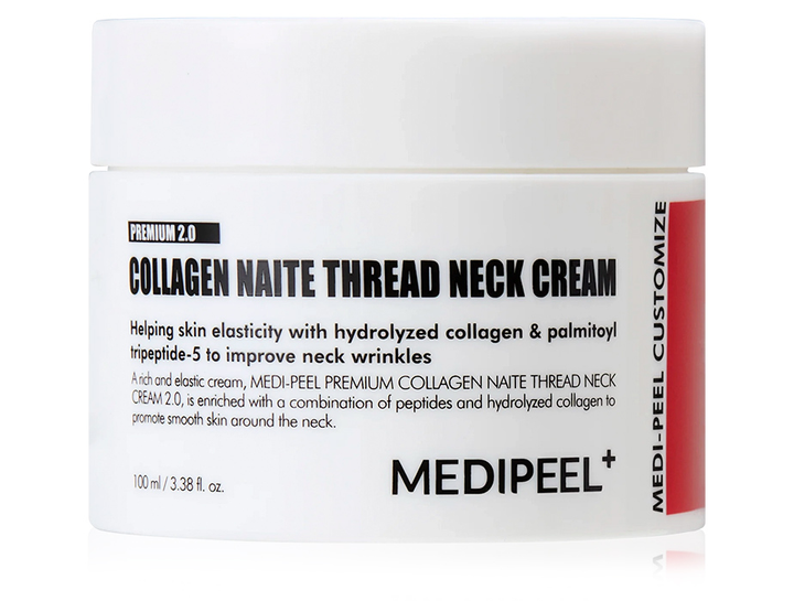 Крем для шиї та декольте Medi Peel Premium Collagen Naite Thread Neck Cream 2.0 100 мл (8809409345550)