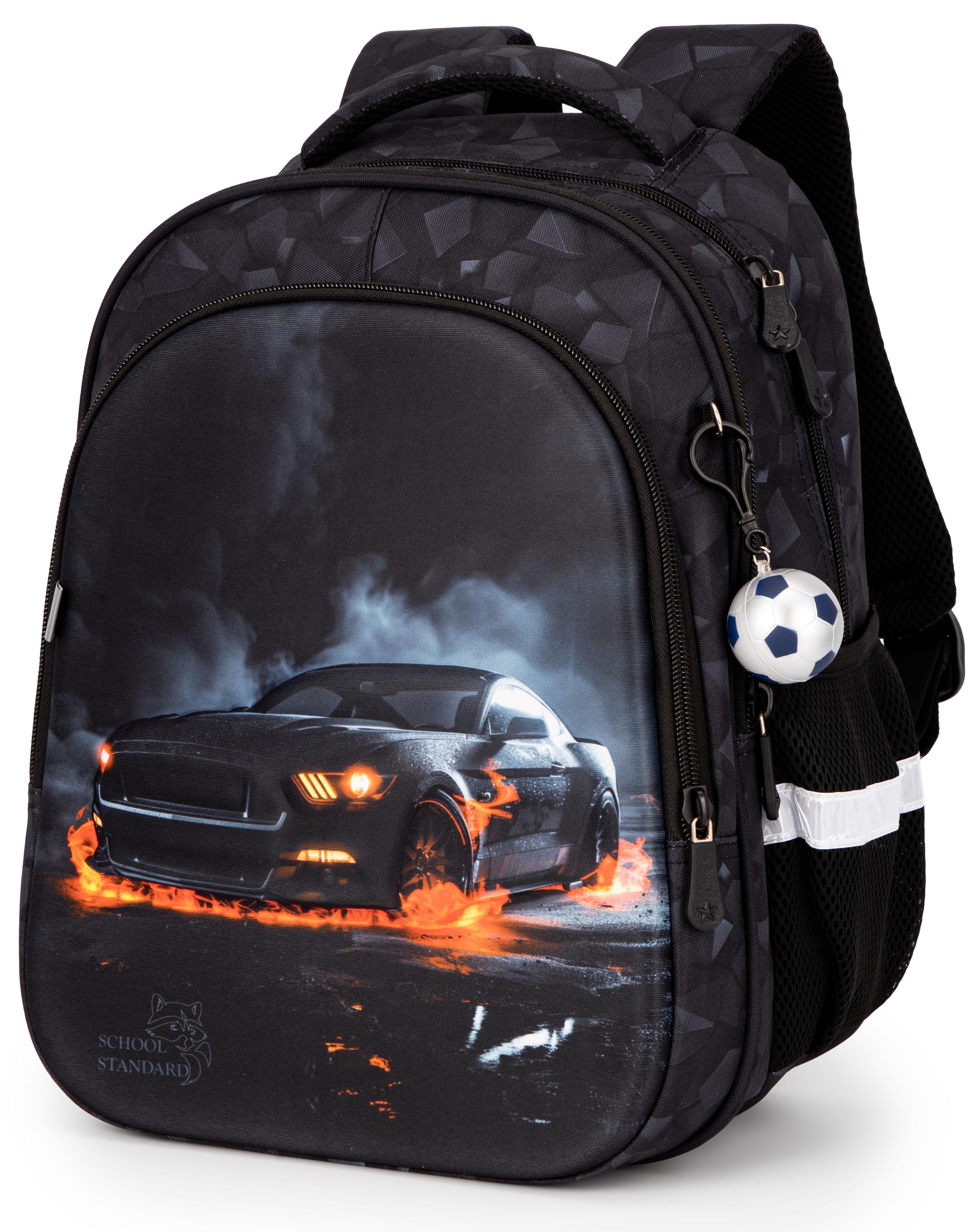 Рюкзак для хлопчика School Standard Машина ортопедичний для першокласника 38х30х18 см (150-19) - фото 1