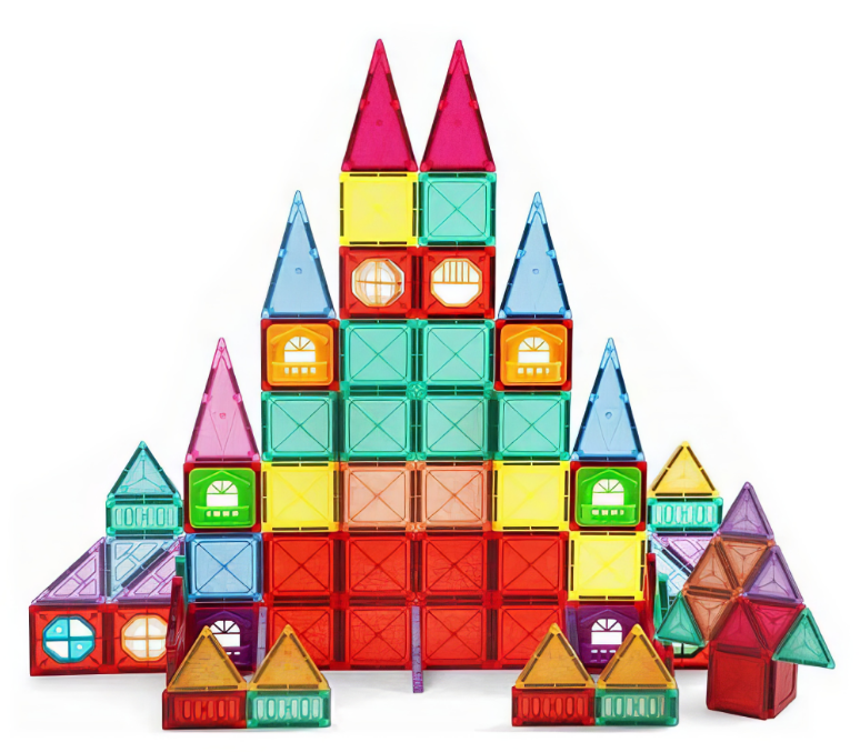 Конструктор магнитный Большой набор 110 дет. (K-110)