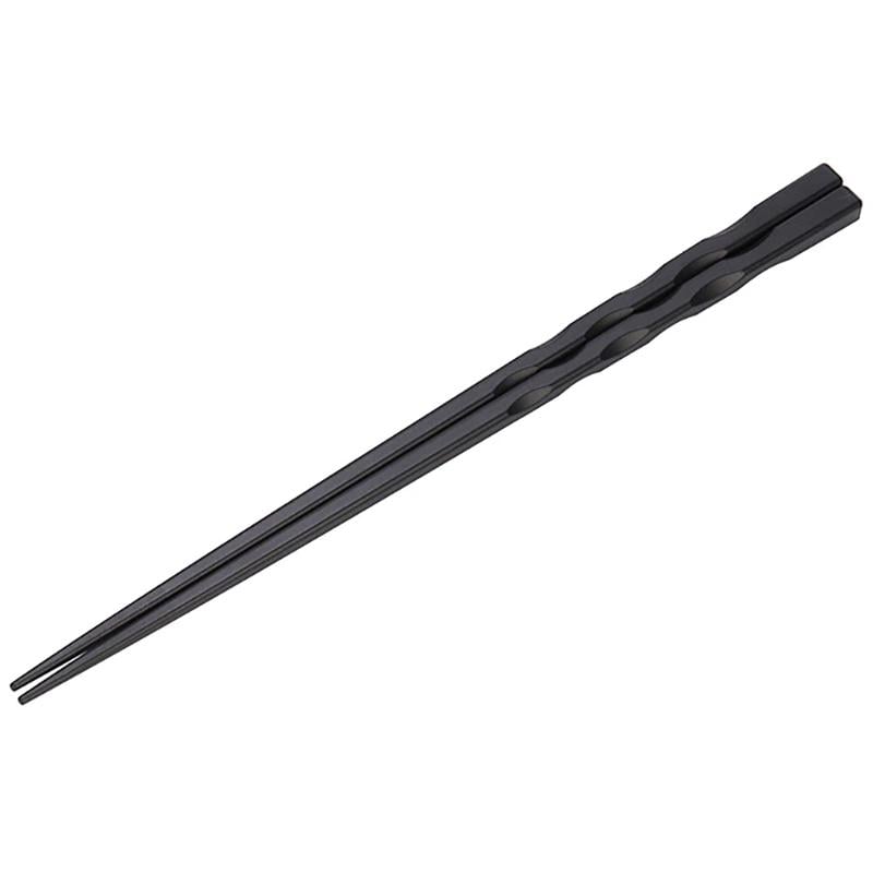 Палочки пластиковые для еды Japanese Chopsticks 24 см Черный (856-88843)