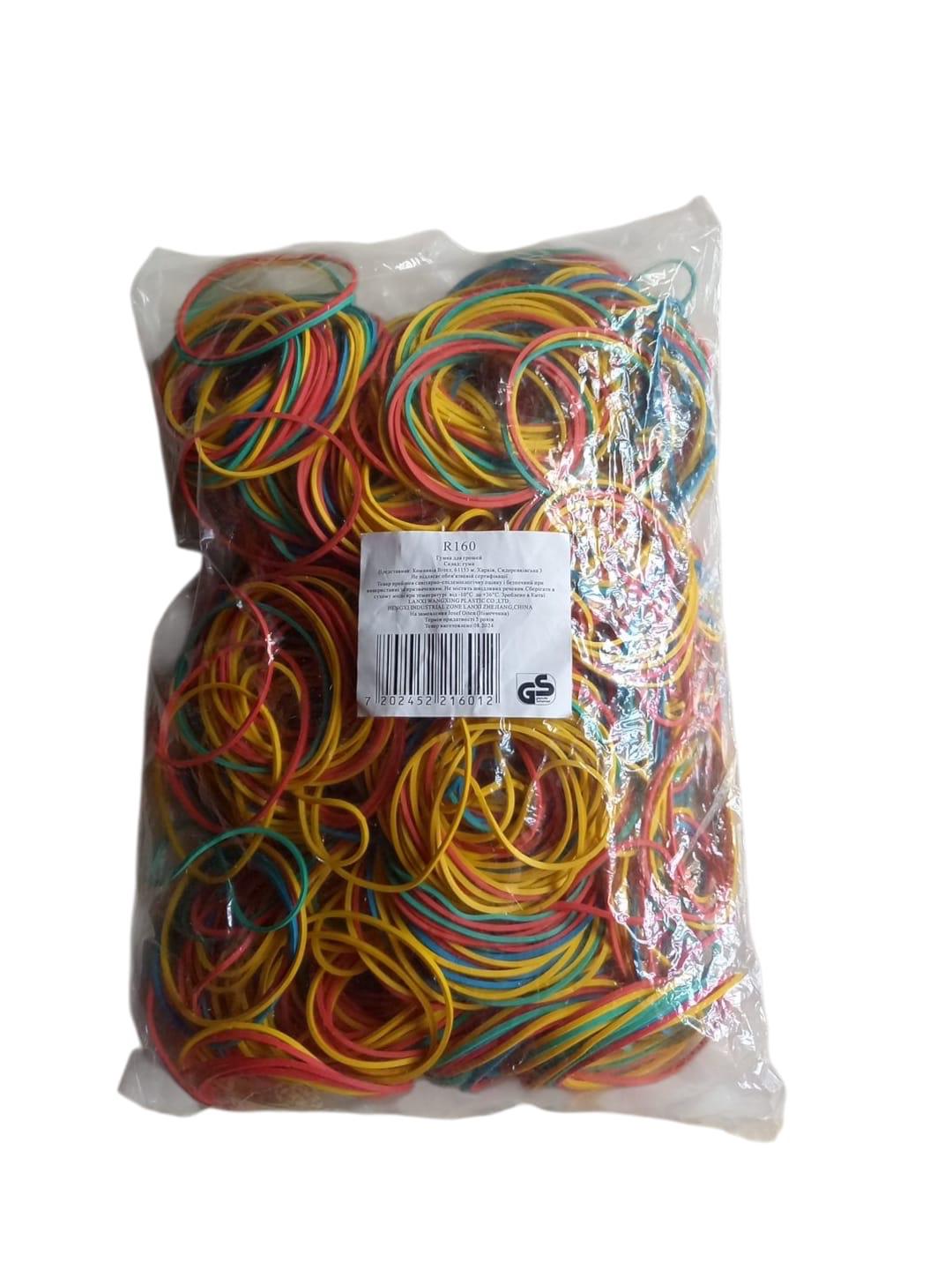 Резинки для денег 1 кг Разноцветный (27122600)