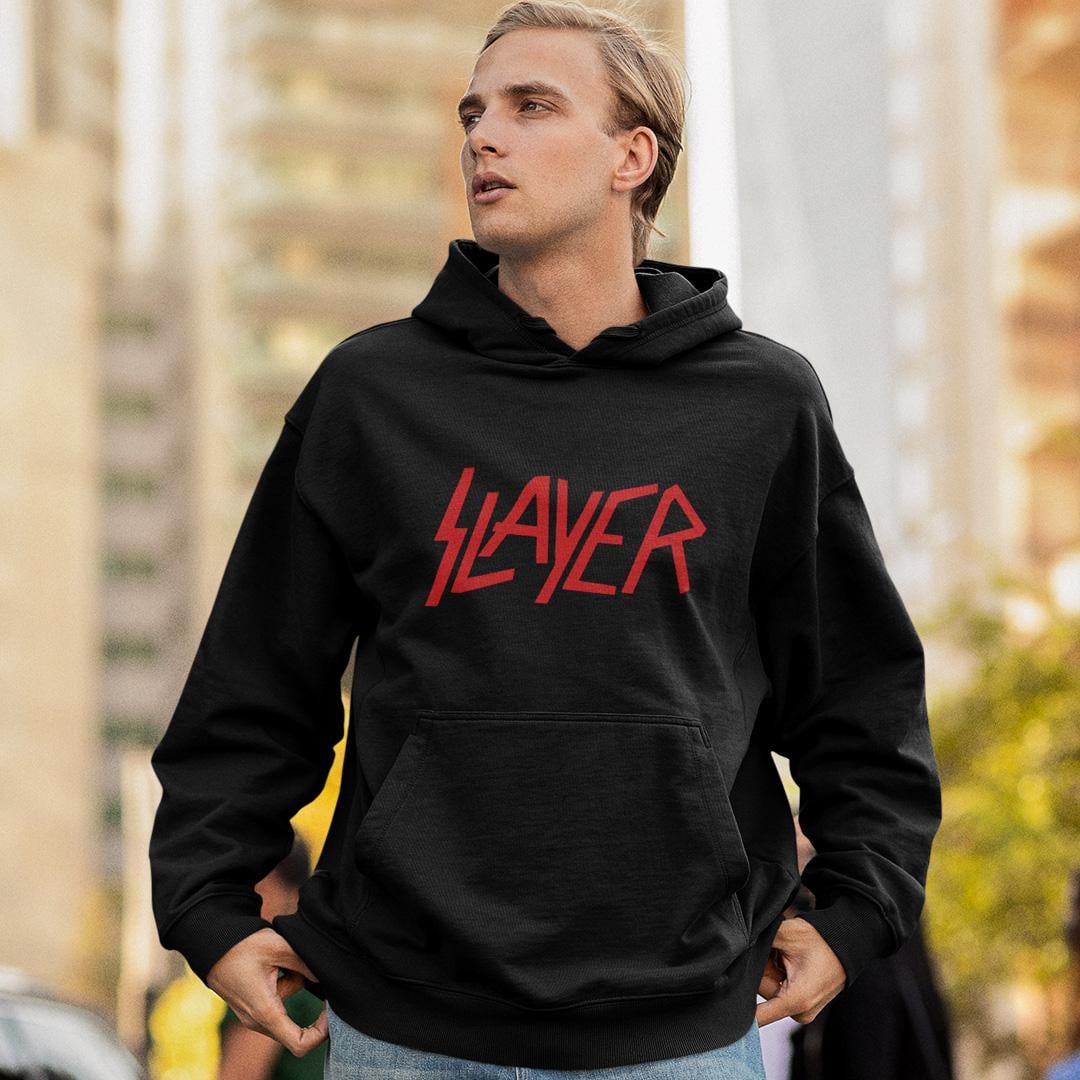 Худи флисовый унисекс Slayer Skull In Helmet M Черный (00000004423)