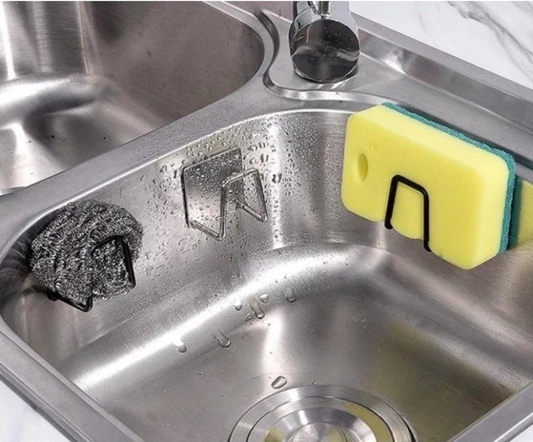 Тримач для кухонної губки універсальний Чорний (2735522139) - фото 4