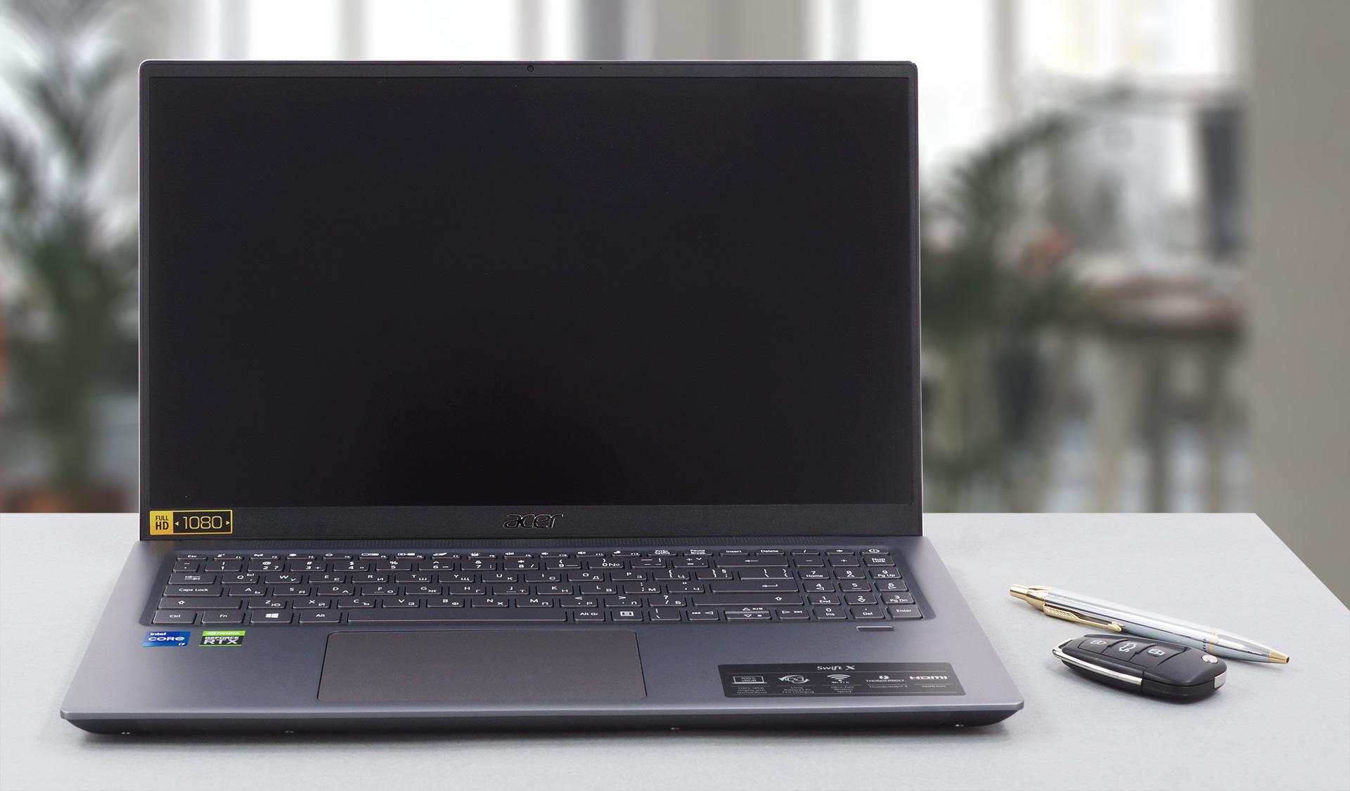 Ноутбук Acer Swift X SFX16-51G-538T NX.AYKAA.001 (70120) - фото 7