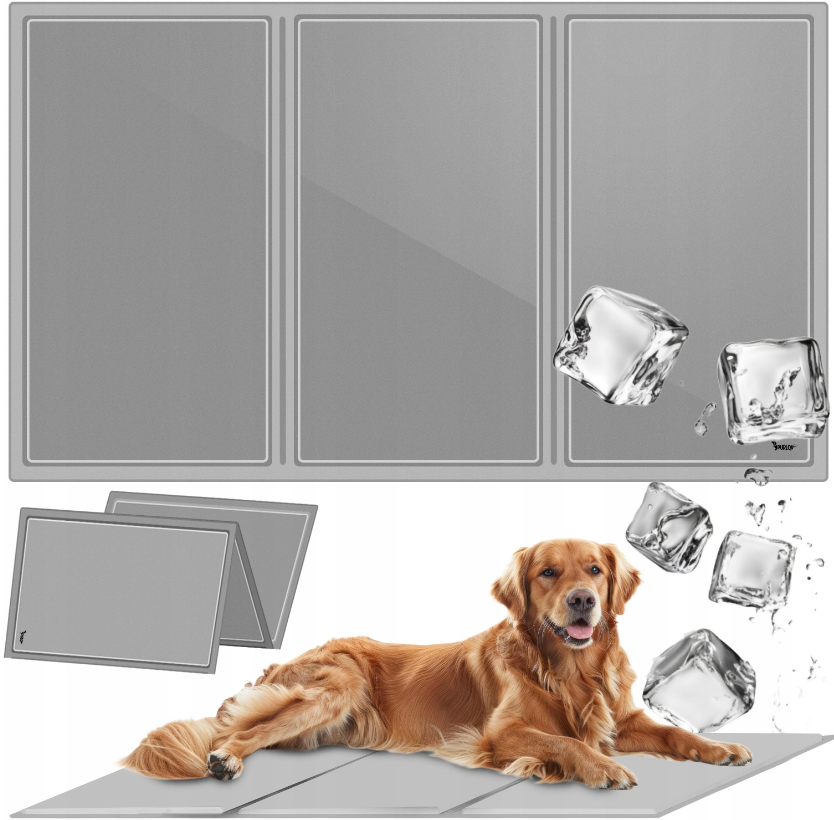 Коврик для собак и кошек охлаждающий Purlov XXL 110x70 см - фото 10