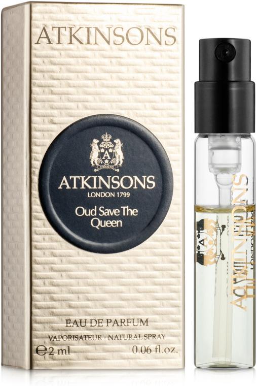 Парфюмерная вода для женщин Atkinsons Oud Save The Queen 2 мл пробник (43184)